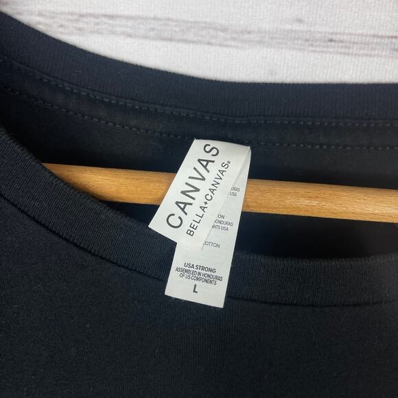 Kendra Scott Go Beyond Black T-Shirt Size Large‎ - Picture 3 of 5